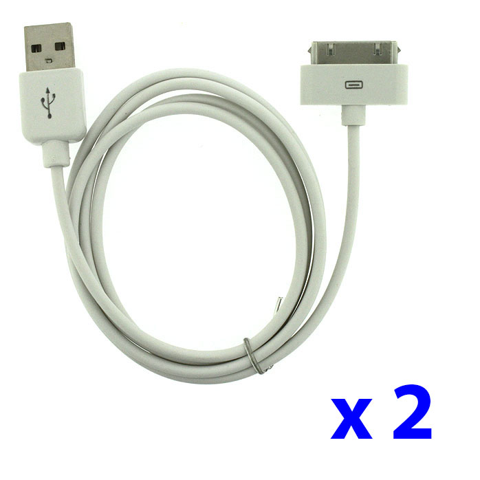 Usb Ac Home Wall Car Charger Data Cable For Ipod Touch Iphone 2g 3g