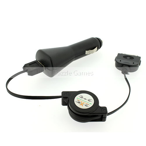 Black Home Wall+Car Charger +USB Cable for iPhone 4 4G 3GS 3G 2G iPod 