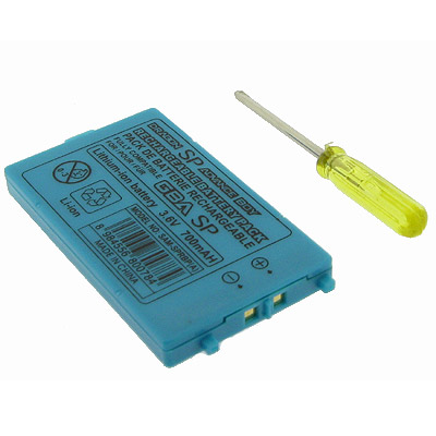 Nintendo GBA Gameboy Advance SP Rechargeable Battery  