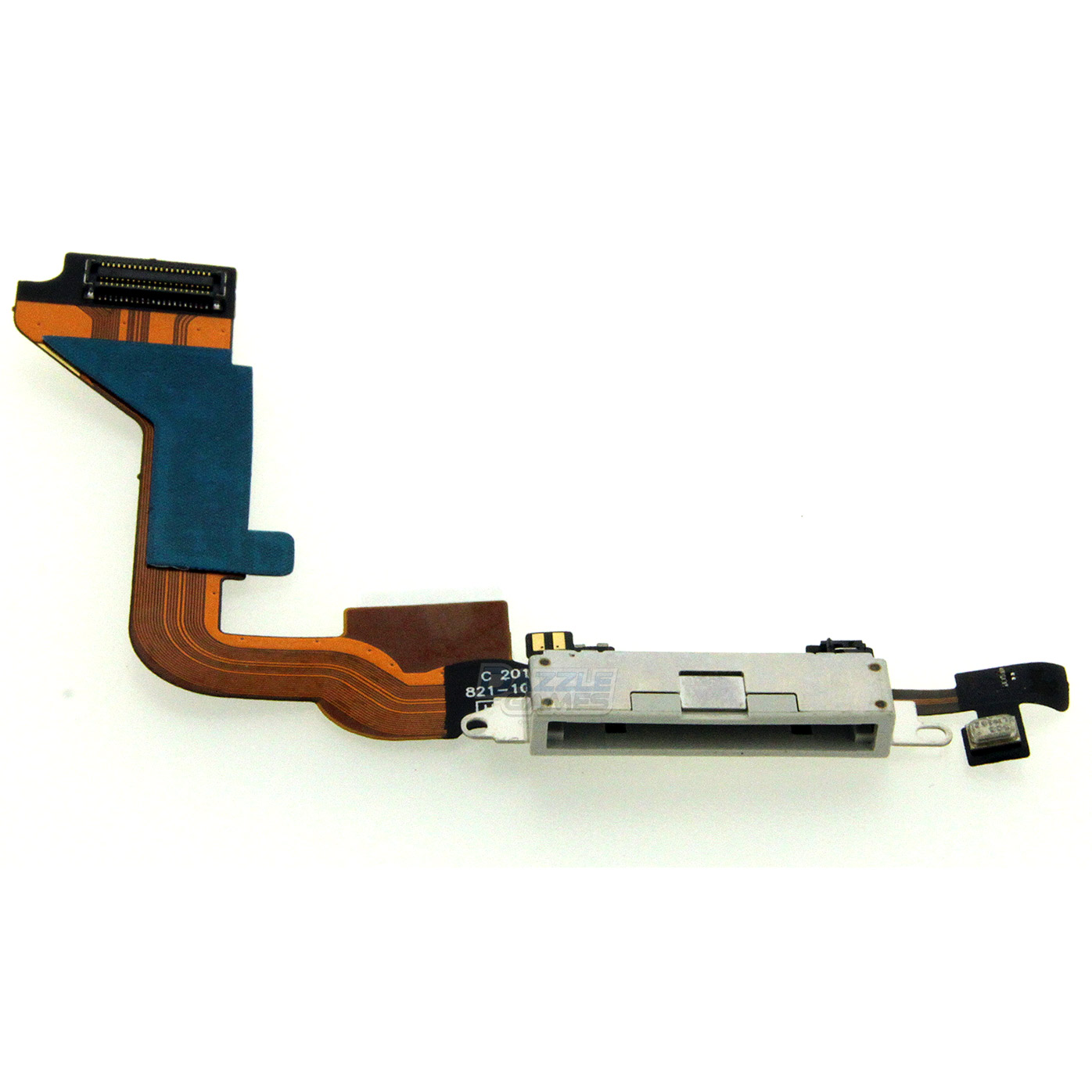 Charger Charging Dock Port Connector with Flex Cable for Apple Iphone 4 ...