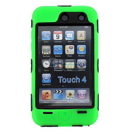   HARD CASE COVER SILICONE SKIN FOR IPOD TOUCH 4 4G 4TH GEN NEW  